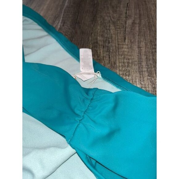 PrAna NWT UPF 50+ Lavana Bathing Suit Bottom Teal Dragonfly XL - Picture 4 of 5